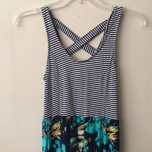 🌸Sleeveless Tropical Maxi Dress🌸